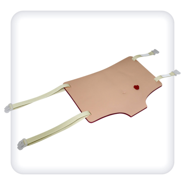 Simulator for practicing the skills of stoma care (type 1)